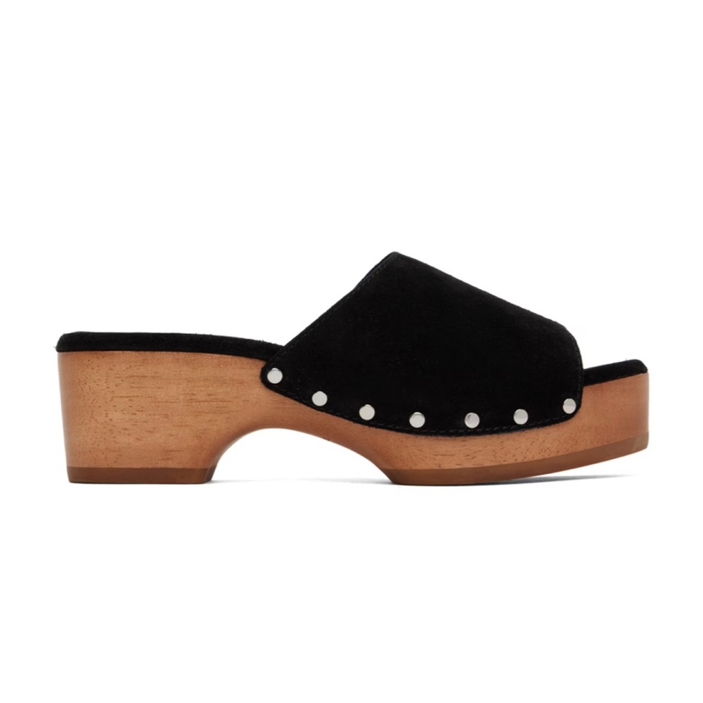 Rag & Bone Black Women's Mara Slide Sandals- 38/8